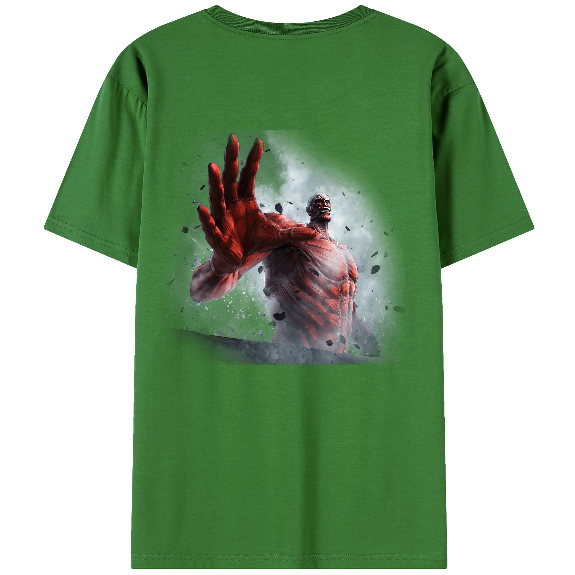 （画像用） 進撃の巨人 Attack on Titan レディース半袖Tシャツ(バックプリント)